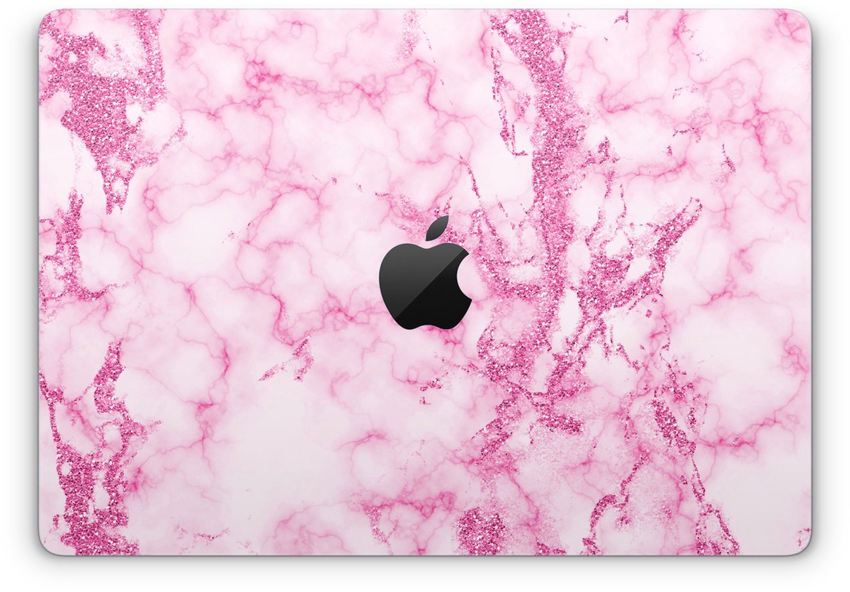 Macbook Pro 13’’ [2020 Met Apple M1 chip] Skin Marmer Roze - 3M Sticker